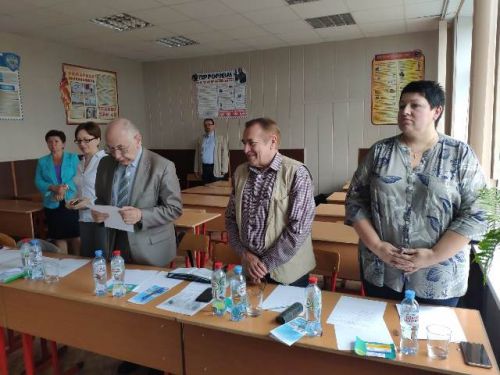 Комиссия объявляет студентам результаты защиты ВКР
