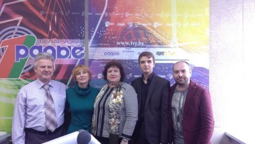 Интервью  белорусскому радио