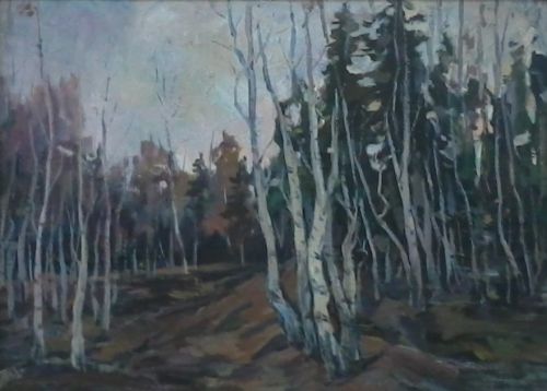 Гусейнов, Осенний пейзаж