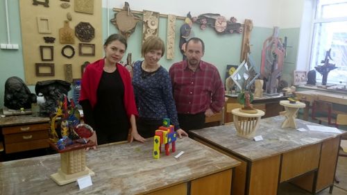 1.1.Просмотр учебных работ студентов заочной формы обучения по направлению дизайн преподаватель-доцент А.А.Дудников