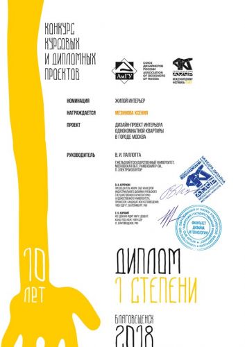 Мезинова Ксения 1