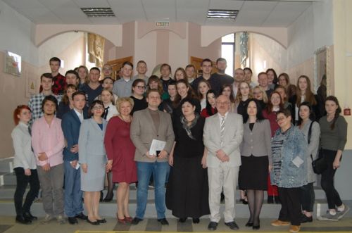 Участники международной научно-практической конференции Экономика и управление в условиях кризиса