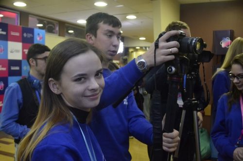 Всероссийский конгресс молодежных медиа студенты 1 курса 2019г.