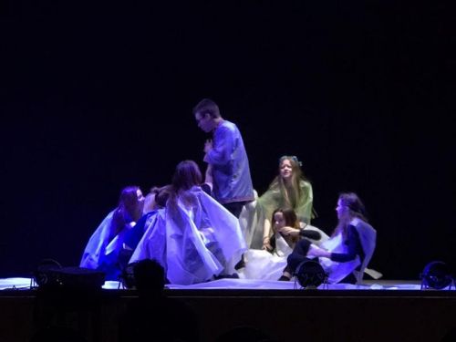 этюд по картине известного художника Н.И. Крамского Русалки 2019г.