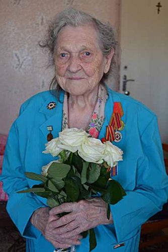 Мария Васильевна Горячева пережила блокаду в Ленинграде
