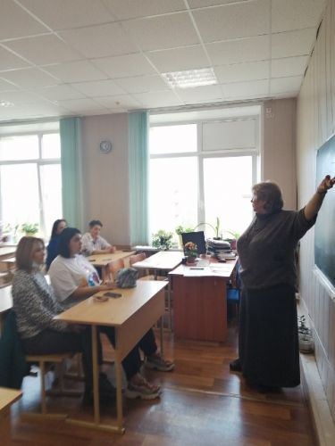 выступление куратора группы СКД-О-21 Амамбаевой Надежды Сергеевны