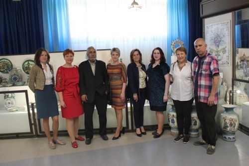 Зарубежные гости фестиваля Художественная керамика в музее ГГУ - 2018