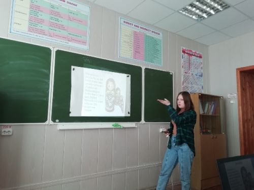 Анастасия Татаринцева рассказывает о русской матрешке
