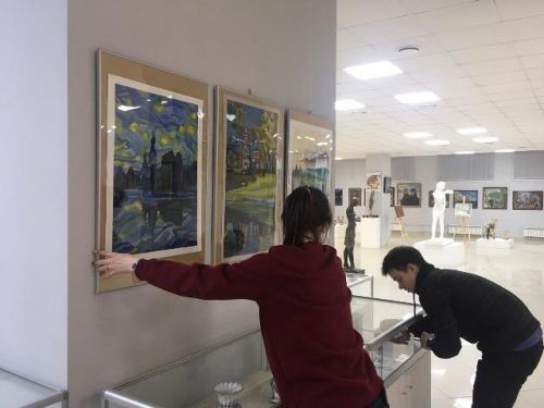 Блок творческих работ студентов