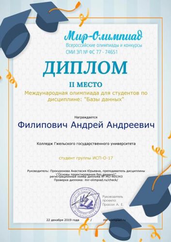 22.12.2019 Filipovich