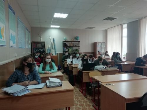 во время защиты курсовых работ