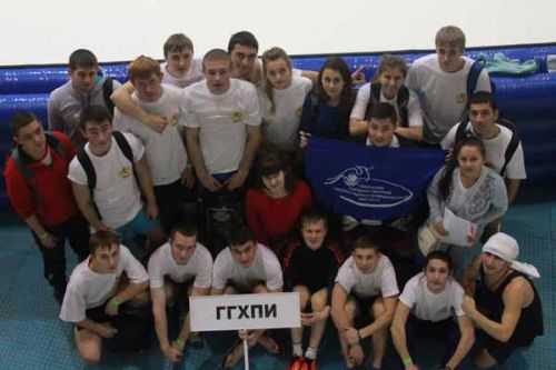 Команда института на сдаче норм ГТО