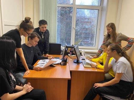 Клуб журналистики за работой
